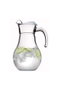 Hermia Botella de Vidrio Transparente 1800 ml